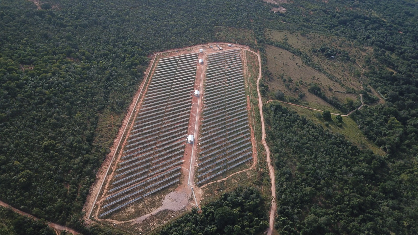 Usina Soys cercada por mata nativa